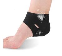 Cocila White Ankle Gel Silicone Heel Dry Socks Unisex Moisturizing Protectors Foot Skin Cute (Black, One Size) Womens Trainer Ladies Black 4-7 Bamboo Woman Sock Warm Women Size Organic Cotton