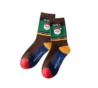 Cocila White Socks 2024 Christmas Stockings Women'S Mid Tube Autumn/Winter Cute Lovers For Women (Green, One Size) Ladies Trainer Size 4-7 Novelty Diabetic 4-8 Navy Womens Ankle 6-8 Uk Multipack