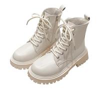 Cocila Wide Fit Block Heel Ankle Boots for Ladies Autumn And Winter New | Smooth Upper Plush Lining Stable Base Wedge Heel Generous Toe Box Soft Seasonal Footwear Work Wear Wipe Clean Timeless Style