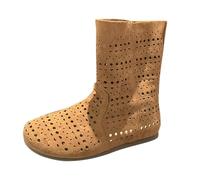 Cocila Wide Fit Water Resistant Walking Ankle Boots Women Spring And Summer | Water Resistant Upper Thermal Lining Rubber Sole Side Zip Comfortable For Broad Feet Cushioning Wind Smart Casual Wipe Clean