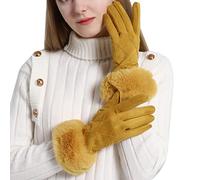 Cocila Women Gloves Creative Fashion Thick Warm Winter Adult Mittens Men Fishing For Work Compression Usb Heated Black Cotton Golves Mens Driving Extra Thermal Large Running Thermo Tech Mobile