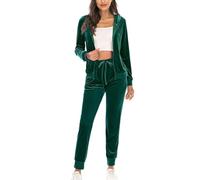 Cocila Women Leopard Print Pyjamas Set 2-Piece Casual Cosy Plush Pj Set of Loungewear Homewear Sleepwear
