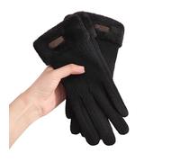 Cocila Women'S Autumn And Winter Gloves For Cycling Outdoor Activities Made Of De Rong Material With Extra Warmth Thickness At The Wrist Touchscreen Mittens Women Cold Weather Leather Mens White