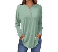 Cocila Womens Blouses Long Sleeve Tops for Women Neck Casual Petite T Shirts Women's and White Blouse Red Shirt Linen Top Designer Clothes UK Plus Size Short Cotton Tunic Ladies Summer Cap 20