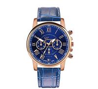 Cocila Women's Chronograph Watch Men's Quartz Business Wrist Watches with Leather Strap Classic Design in UK