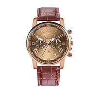 Cocila Women's Chronograph Watch Men's Quartz Business Wrist Watches with Leather Strap Classic Design in UK
