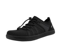 Cocila Women's Comfort Walking Shoes and Spring Autumn Wide Head Cycling Flying Woven Canvas Climbing Hiking Couple Casual Sports (Black, 4.5) Mesh Barefoot Womens Trainers Size 7 On Women Woman