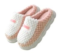 Cocila Women's Home Slippers Womens Mens Fuzzy Happy Cute Preppy House for Indoor and Outdoor Plush Shoes Closed Back Burgundy Slippers Women Ladies Leopard Print Personalised Boys Football Size
