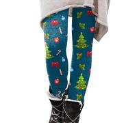 Cocila Womens Keep Fit Wear Printed Leggings Women UK Womens Leggings Honeycomb Thermal Fleece Lined Trousers Winter Trousers Women UK Lightening Deal of Day (Green, XXL)