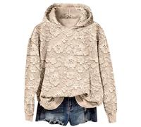 Cocila Womens Lace Elegant Pullover Sweatshirt Soft Fleece Oversized Fall Winter Athleisure Streetwear Long Sleeve Top Sweatshirts For Women Uk Red Hoodie Black Throw Blanket Hoodies Zip Up
