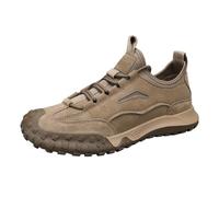 Cocila Womens Orthopedic Trainers with Arch Support Air Cushion Spring Summer Autumn and Winter Non Casual Versatile Breathable Labor Canvas Trendy Sports Shoes (Khaki, 8-8) Wide Fit Ladies
