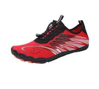Cocila Womens Orthopedic Trainers with Arch Support Air Cushion Water Shoes Outdoor Multi Functional Couples' Set River Soft Indoor Fitness (Red, 5) Brown Women Mesh Women's Slips Gym Girl