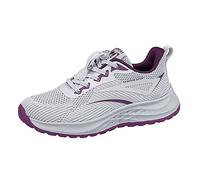 Cocila Womens Orthopedic Trainers with Arch Support Comfortable Lightweight Walking Shoes Single Mesh Breathable Anti Sports (Dark Gray, 4.5) Soft for Women Purple Girls Sandals Size 2 Work