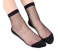 Cocila Women'S Socks Solid Color Basic Stockings Multi Selection Glass Soft Womens (Black, One Size) Pride Fluffy Top Socket Set For Women Ladies 4-7 Trainer Woman Short Waterproof Thigh High