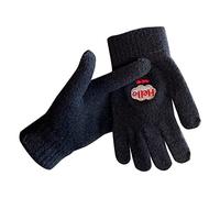 Cocila Womens Winter Knitting Gloves With Five Fingers And Minute Finger Warm Mittens (Black, One Size) Waterproof Work Mens Thermal Black Costume Silver Raynauds Ladies Liner Navy For Women