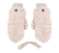 Cocila Women'S Winterplush And Thicken Gloves Warm Lined Knit Elastic Cuff Winter Lovelygloves Mittens For Women Cold Weather Heated Mens Wool White Men Black Dress Halloween Thermal Fingerless