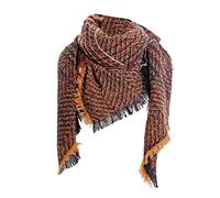 Cocila Wool Scarf Hat Set WomenWarm Winter Fall Blanket Scarf Stylish Soft Chunky Checked Giant Scarves Shawl Cape Large Scarves for Men Leopard Print Wool Scarf