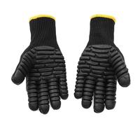 Cocila Working Gloves Anti Vibration Resist Absorbing Mechanic Protective Mittens Women Cold Weather (Black, A) Hat And Men Thermals Long Green Ladies Fleece Womens Fingerless Uk For Winter Red