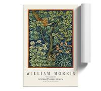 Cock Pheasant by William Morris | Unframed Wall Art Print | Ready to Frame Poster | Modern Home Decor Picture | Artwork for Living Room, Bedroom, Kitchen or Office | A2 (42x59.4 cm)
