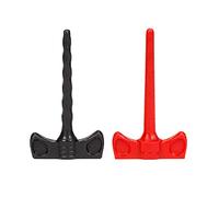 Cock Screws Prowler RED by Oxballs - Cock Screw 2-Piece Liquid Silicone Penis-Stuffers for Intense Play