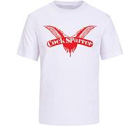 Cock Sparrer T-Shirt Skinhead Oi Oi ! Tee Mens Unisex Tee White Size M