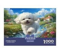 Cockapoo 1000 Pieces Premium Jigsaw Age 3+ Cool Collage Effect, Home Decoration, Educational, Challenging Puzzle Games 70x50cm/1000pcs