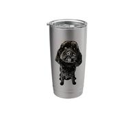Cockapoo Cavapoo Black Puppy Dog Cockerpoo Stainless Steel Insulated Tumbler
