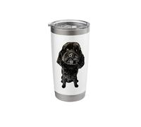 Cockapoo Cavapoo Black Puppy Dog Cockerpoo Stainless Steel Insulated Tumbler