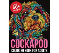 Cockapoo Coloring Book For Adults