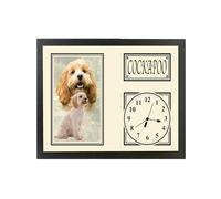 Cockapoo Dog Breed Gift Wall Mounted Kitchen Bedroom Clock