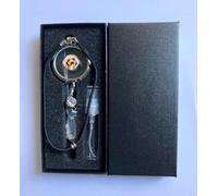 Cockapoo Dog, Hanging refillable bottle car air freshener - Simply half fill it with your favourite perfume, cologne or scent and attach it to your car's rear view mirror (NB: Perfume NOT included)