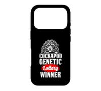 Cockapoo Genetic Lottery Winner Funny Dog Breed Humor Case for iPhone 17 Pro