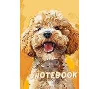 COCKAPOO GRAPH PAPER NOTEBOOK No1: Cute Notebook with Cockapoo on the Cover. For Your Additional Notes or just Notes. This Journal - is Gift Idea for Dog Owner or for Person who Loves Dogs