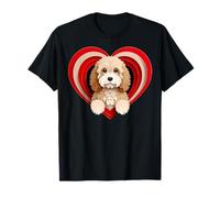 Cockapoo Heart Cute Puppy Dog Lover or Pet Owner T-Shirt