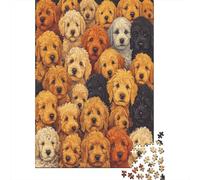 Cockapoo Jigsaw Puzzles 1000 Pieces for Adults for Adults 1000 Piece Puzzle Educational Games Jigsaw Puzzle Great Gift For All Ages 1000pcs (75x50cm)