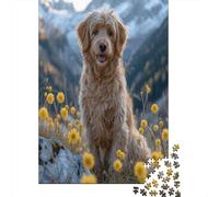 Cockapoo Jigsaw Puzzles for Adults 1000 Piece Jigsaw Puzzles for Adults,JigsawPuzzle 1000 Pieces for Adults Challenging Puzzle Games 1000pcs (75x50cm)