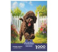 Cockapoo Jigsaw Puzzles Puzzle for Adults Kids. 1000 Pieces Whimsical Challenge Toy Educational Game Home Decoration for Educational Games Gifts 70x50cm/1000pcs