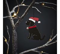 Cockapoo/Labradoodle Black Christmas Decoration