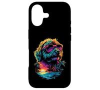 Cockapoo Lovers Design Sunset Vintage Cockapoo Case for iPhone 17