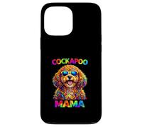 Cockapoo Mama Pop Art Dog Mom Cute Dog Lover Sunglasses Case for iPhone 13 Pro Max