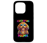 Cockapoo Mama Pop Art Dog Mom Cute Dog Lover Sunglasses Case for iPhone 15 Pro