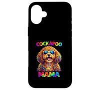 Cockapoo Mama Pop Art Dog Mom Cute Dog Lover Sunglasses Case for iPhone 16 Plus