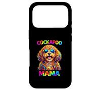 Cockapoo Mama Pop Art Dog Mom Cute Dog Lover Sunglasses Case for iPhone 17 Pro