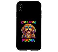 Cockapoo Mama Pop Art Dog Mom Cute Dog Lover Sunglasses Case for iPhone XS Max