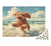 Cockapoo Puzzles for Adults - Jigsaw Puzzles for Adults 1000 | Adult Jigsaw Puzzles 1000 Pieces Premium & Durable for Stress Relief 1000pcs (75x50cm)