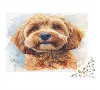 Cockapoo Puzzles for Adults - Jigsaw Puzzles for Adults 1000 | Adult Jigsaw Puzzles 1000 Pieces Premium & Durable for Stress Relief 1000pcs (75x50cm)