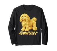 Cockapoo Spaghetti Noodle Italian Food Puppy Love Long Sleeve T-Shirt