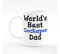 Cockapoo World's Best Dad Present Funny Love Mug Gift 11oz Ceramic Coffee Tea Cup
