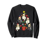 Cockatiel Christmas Ornament Tree Xmas Mom Dad Bird Gift Sweatshirt