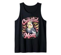 Cockatiel Mom Parrot Bird Owner Mother Tank Top